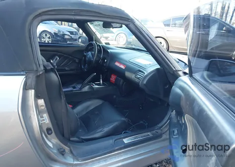 2001 Honda S2000 из США, поврежденный, VIN JHMAP11481T003833